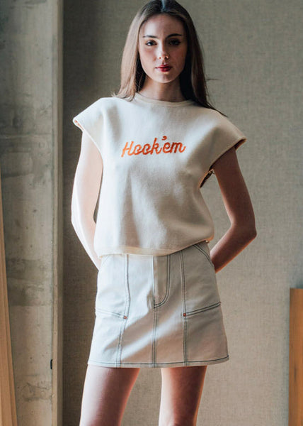 Never A Wallflower | Game Day Sweater - Hook' Em – NeverAWallflower