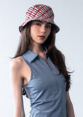 Bucket Hat Red Plaid