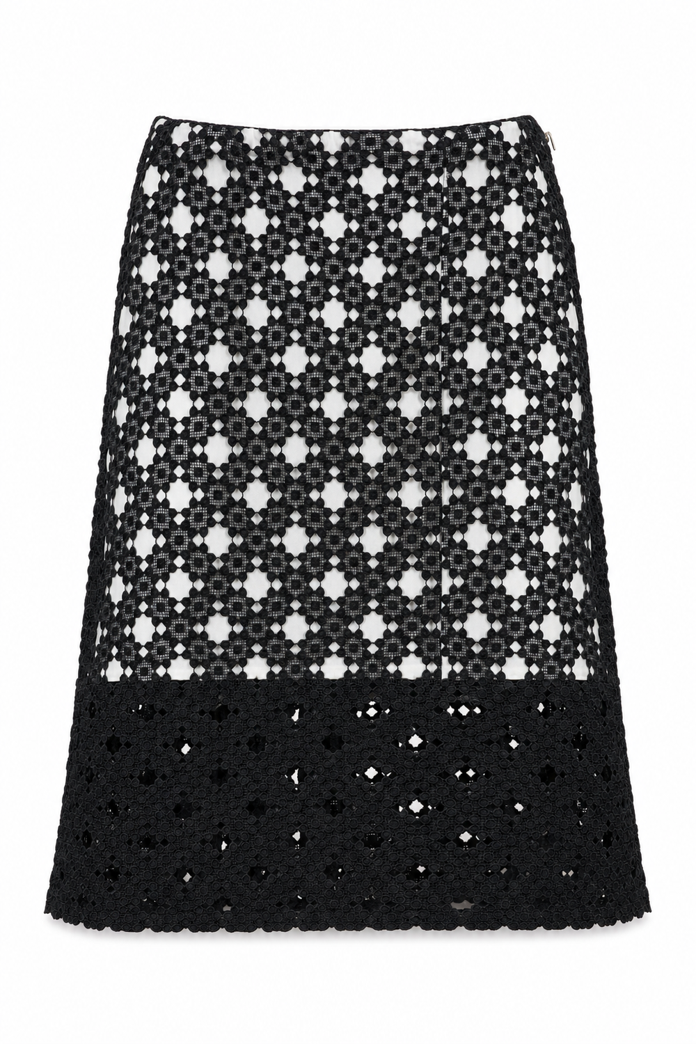 Lily Midi Skirt Black Lace
