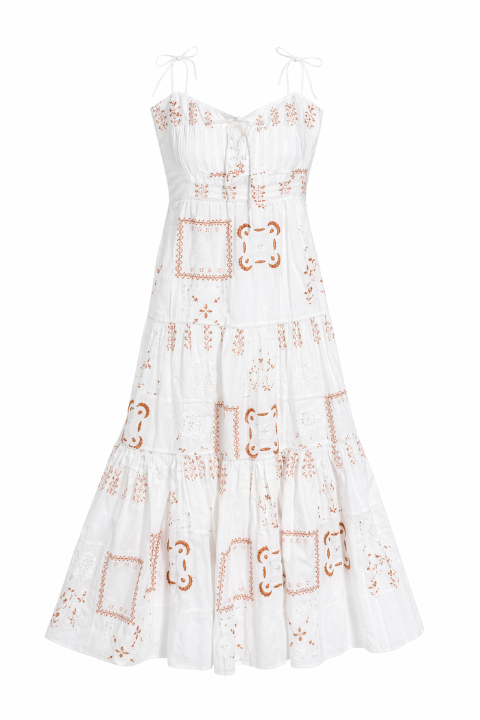 Lindsey Long Dress Oaxaca Linen