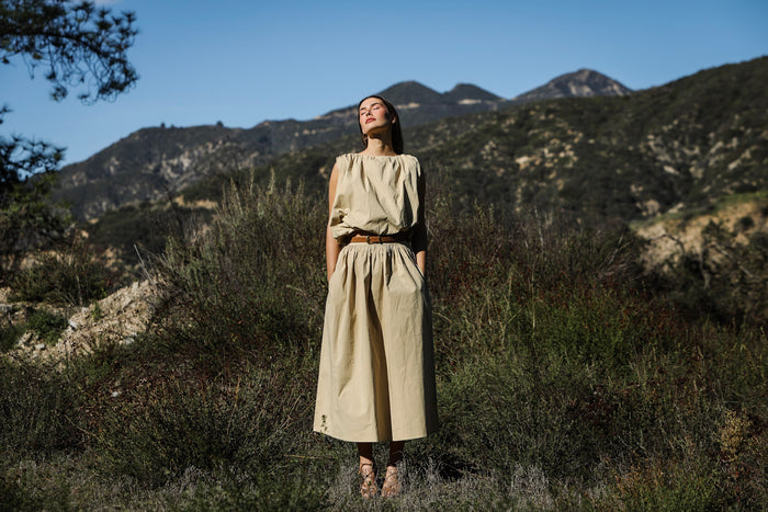 Yarrow Skirt Khaki