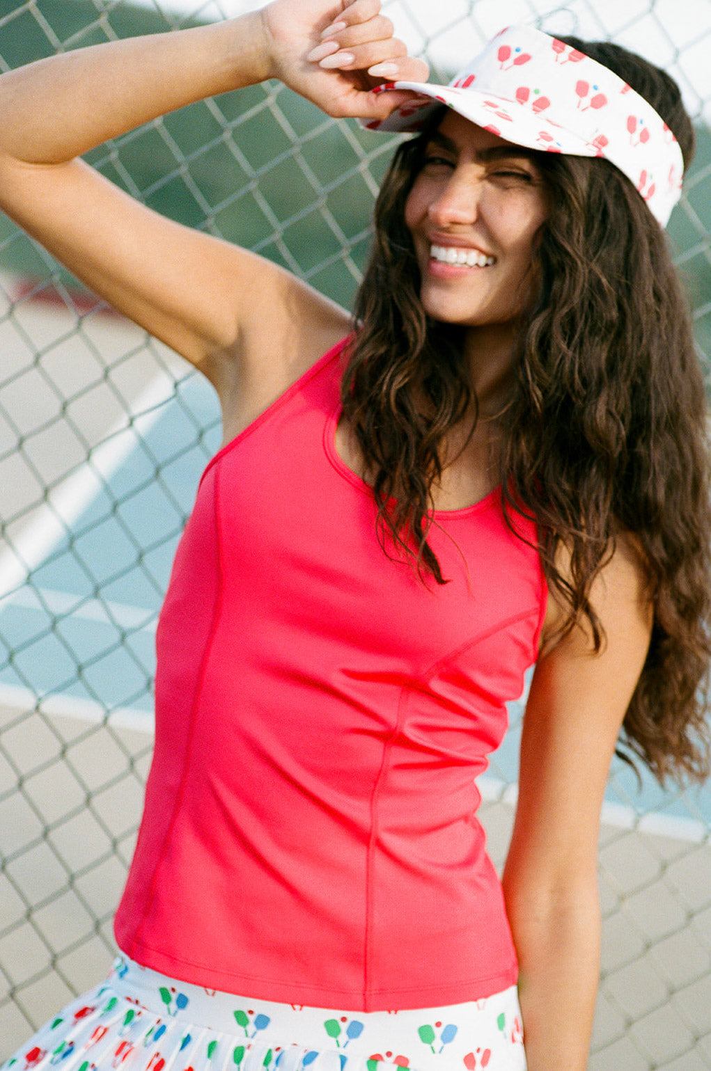 Visor Pickleball Red
