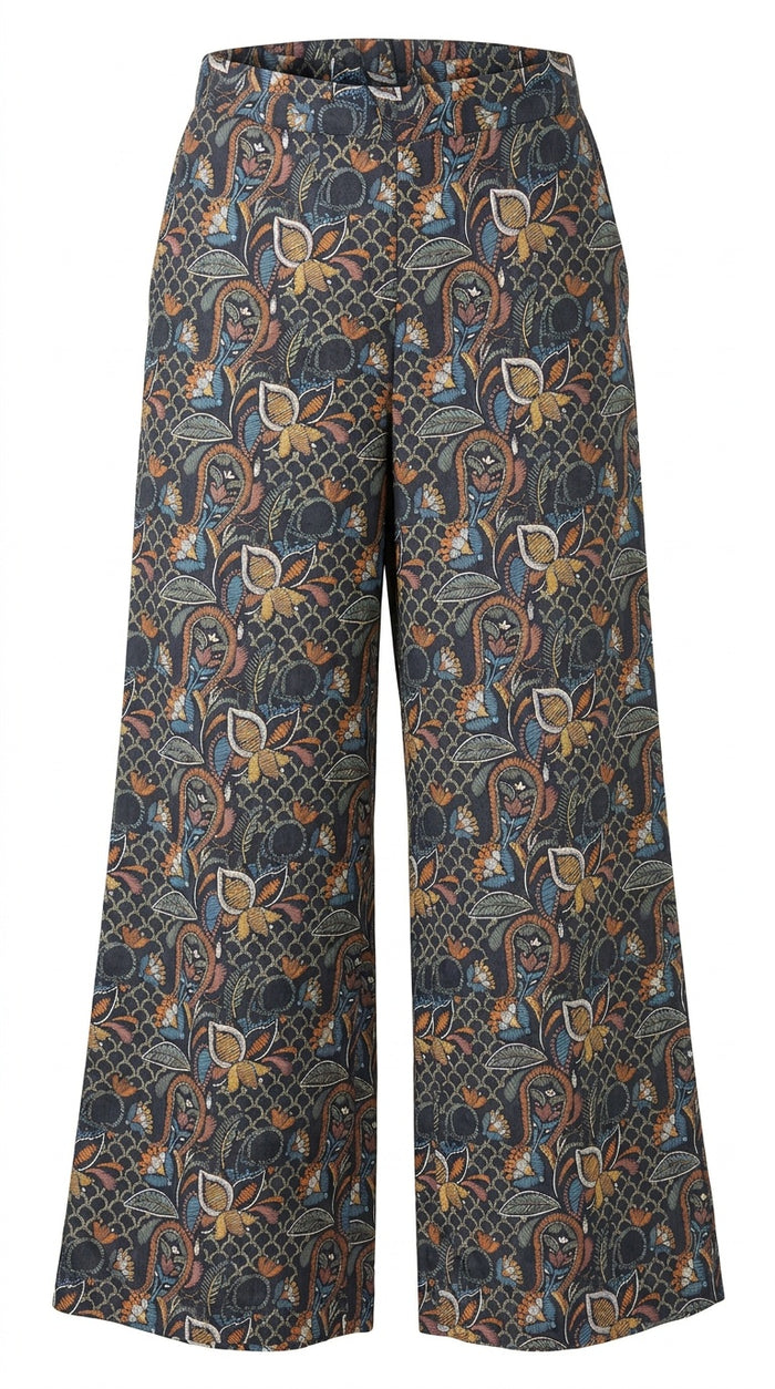 Palazzo Pants Fishtail Poly Twill