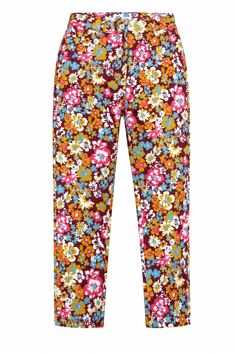 Sienna Pant Burgundy Floral
