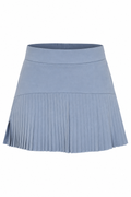 Pleated Skirt Blue
