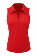 Stella Zip Top Red