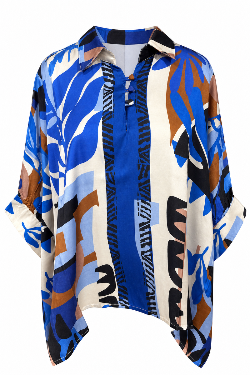 Shreveport Top Scarf Print
