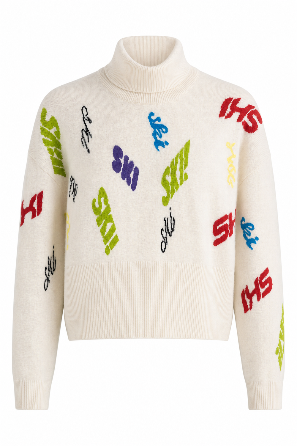 Retro Ski Turtleneck Sweater