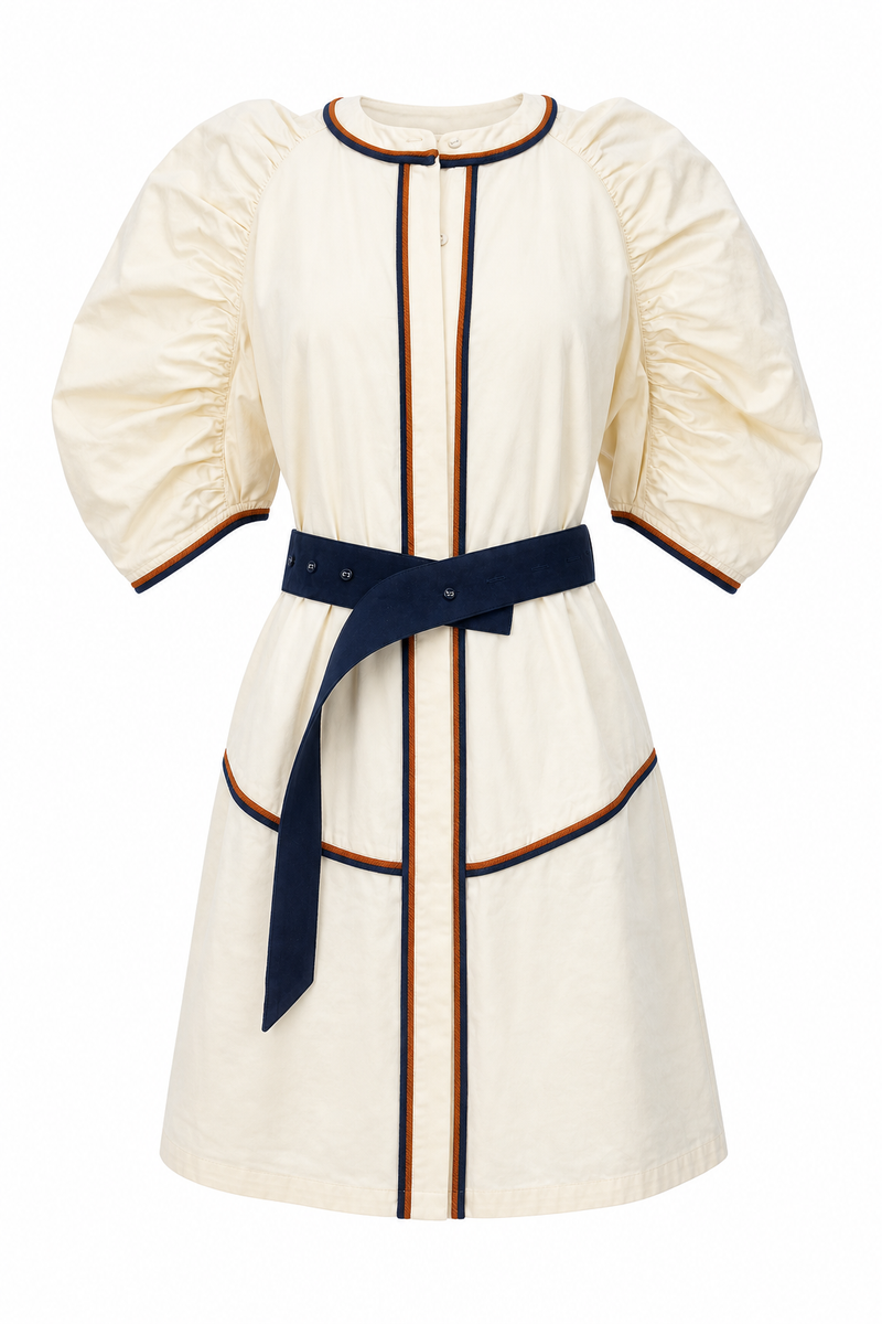 Solstice Short Dress Bone