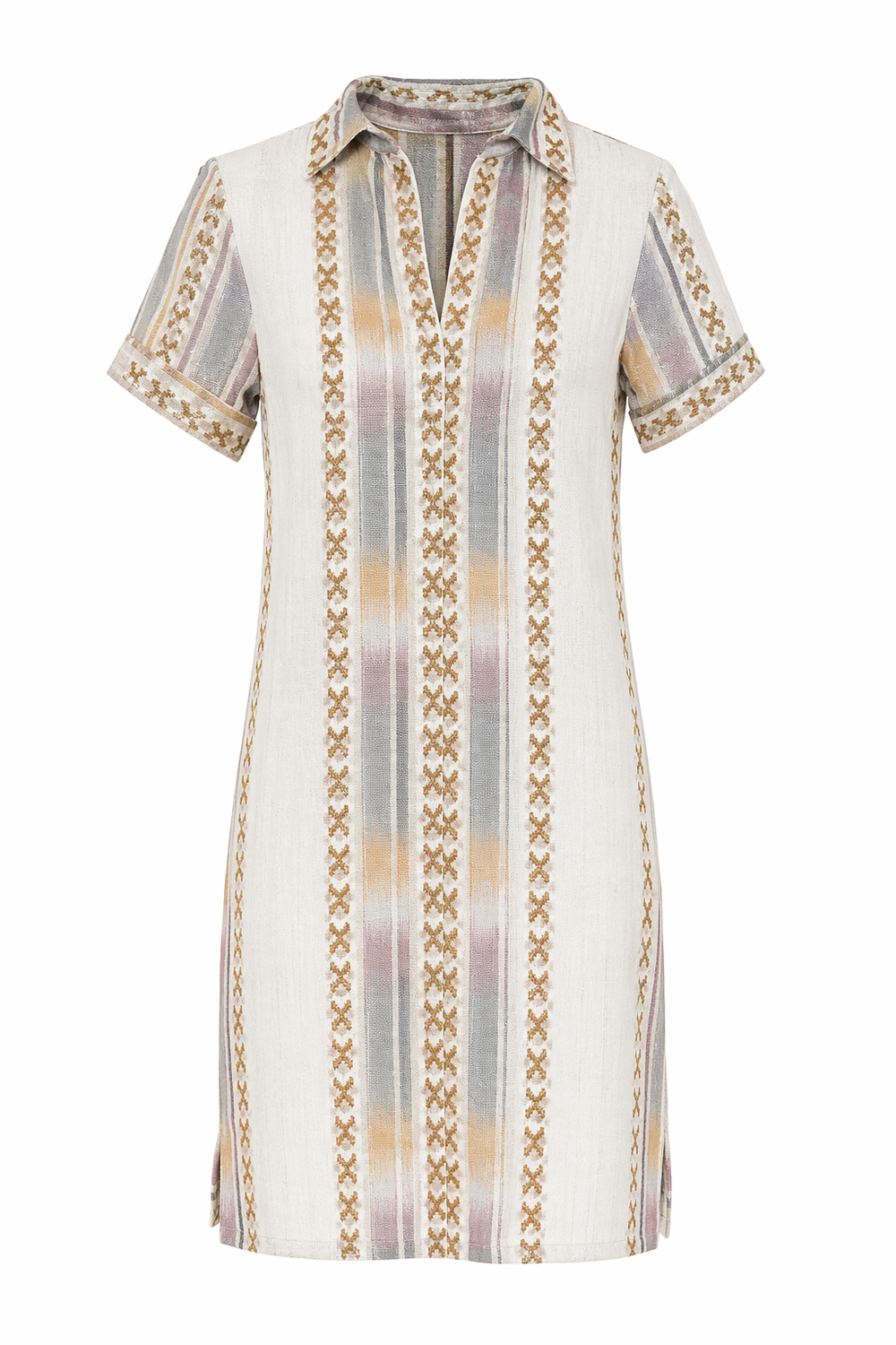 Split Neck Dress