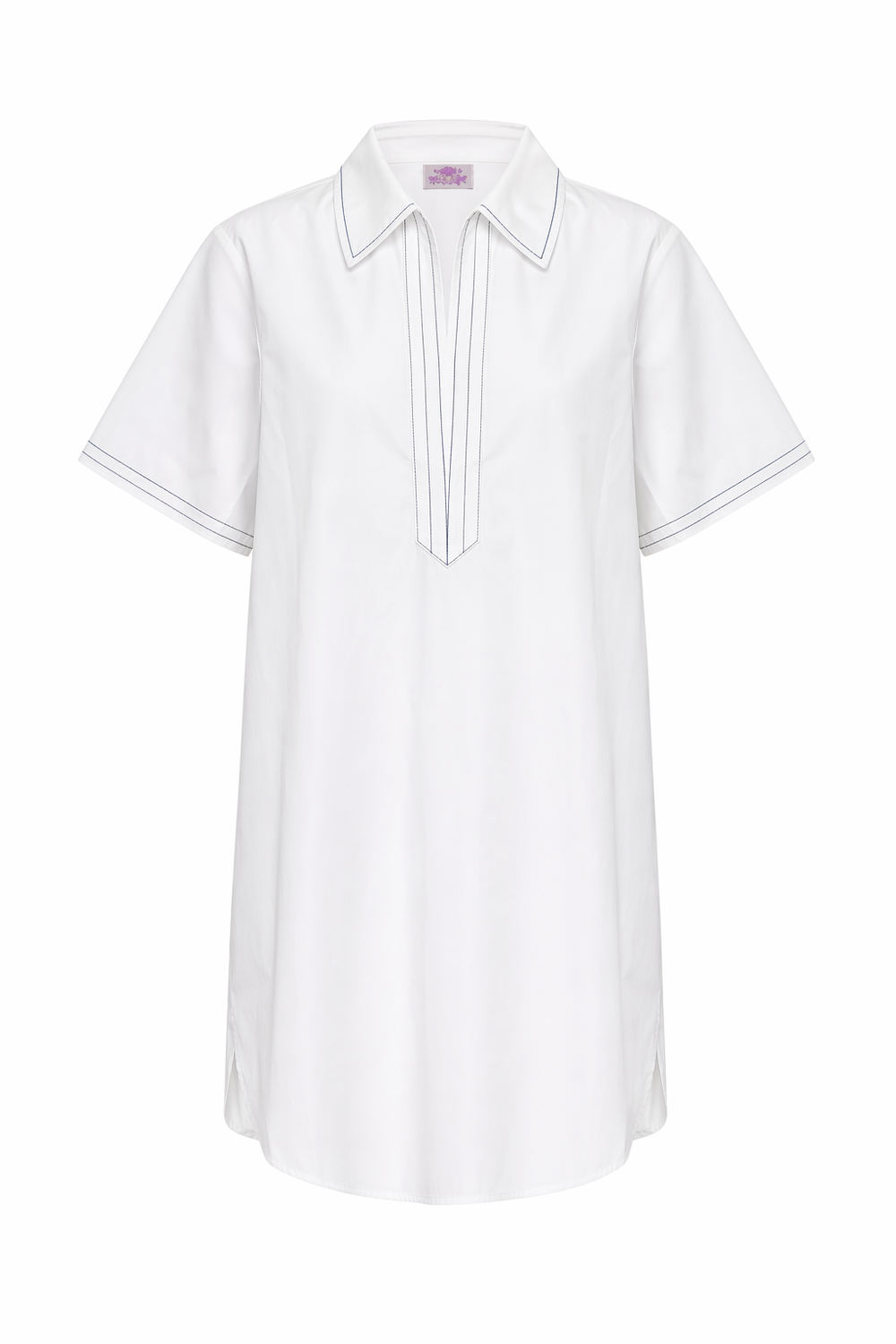 Split Neck Dress