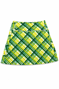 Straight Skirt Tennis Plaid