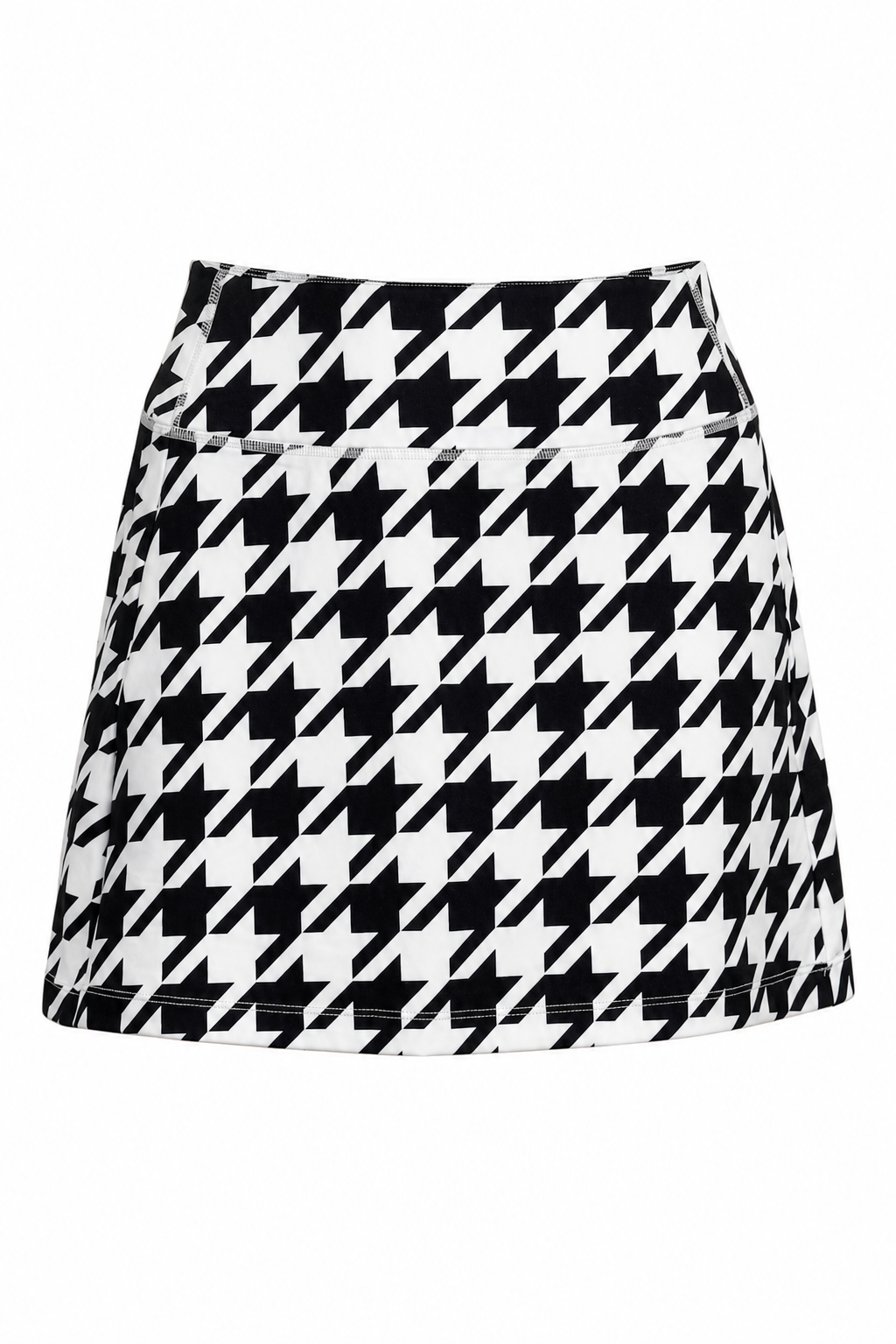 Straight Skirt Houndstooth