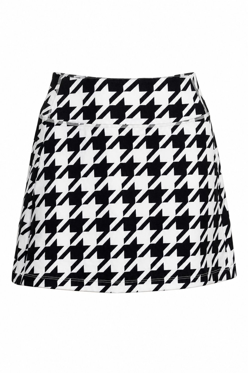 Straight Skirt Houndstooth
