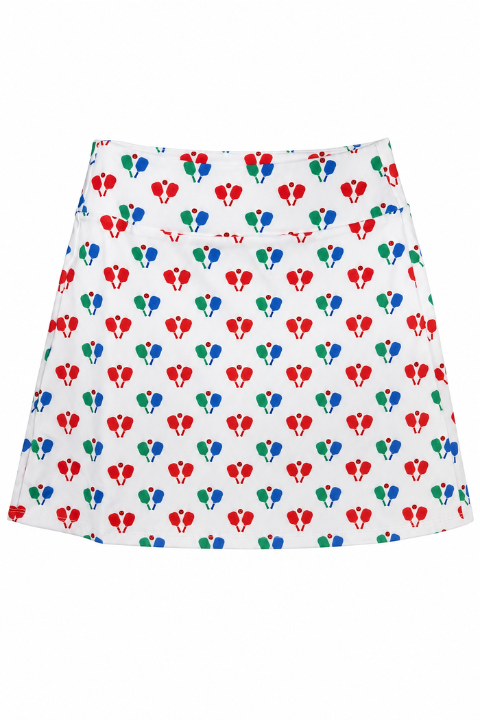 Straight Skirt Pickleball Red