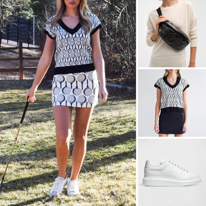 Straight Skirt - Golf Balls