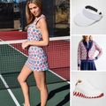 Scoop Neck Tank Dress Pickleball Racquets