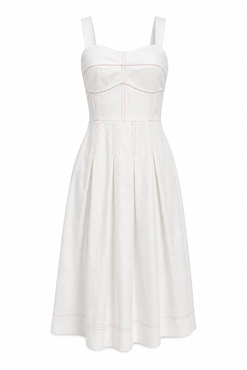 Sweetheart Midi White