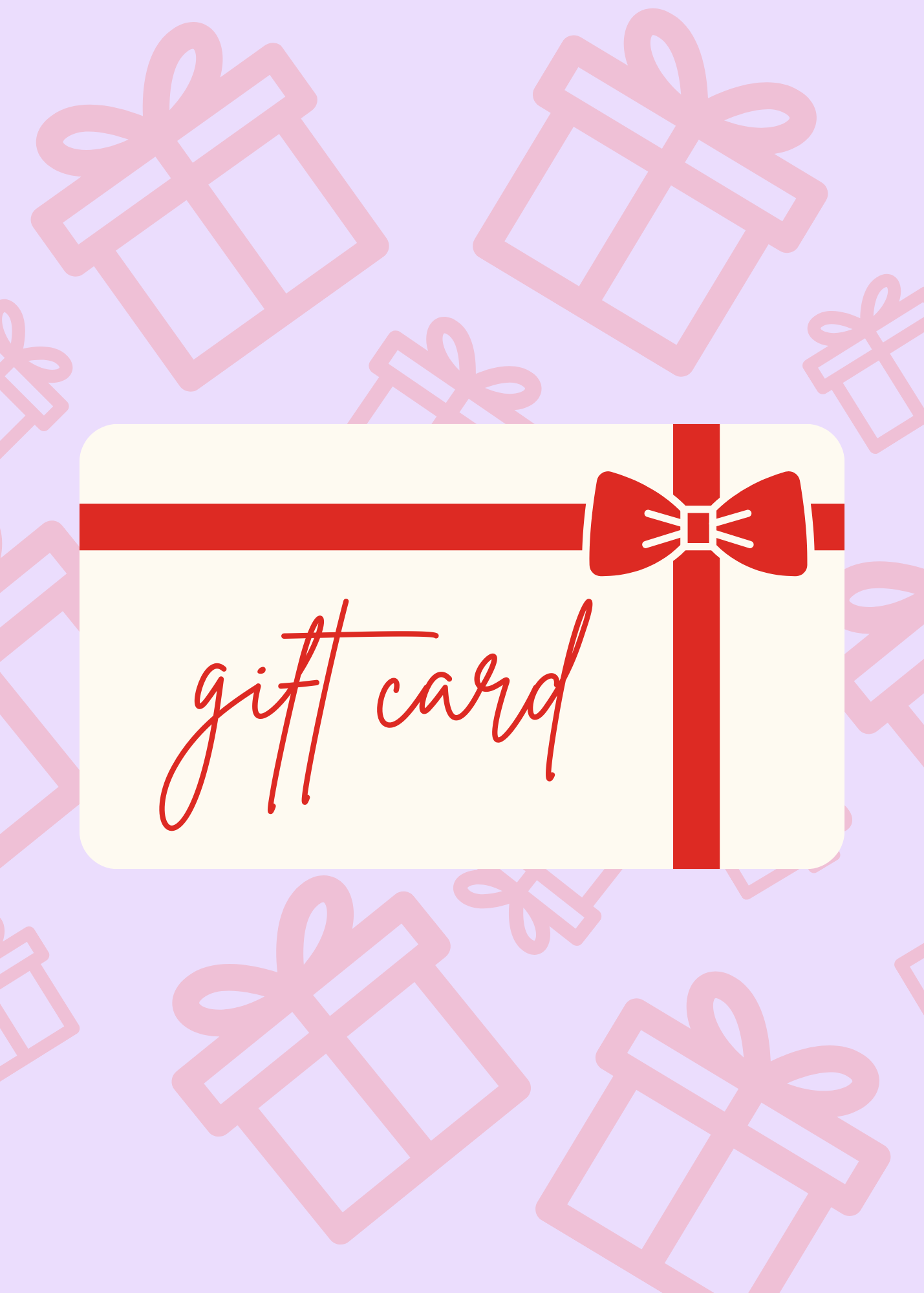 Never a Wallflower Gift Card