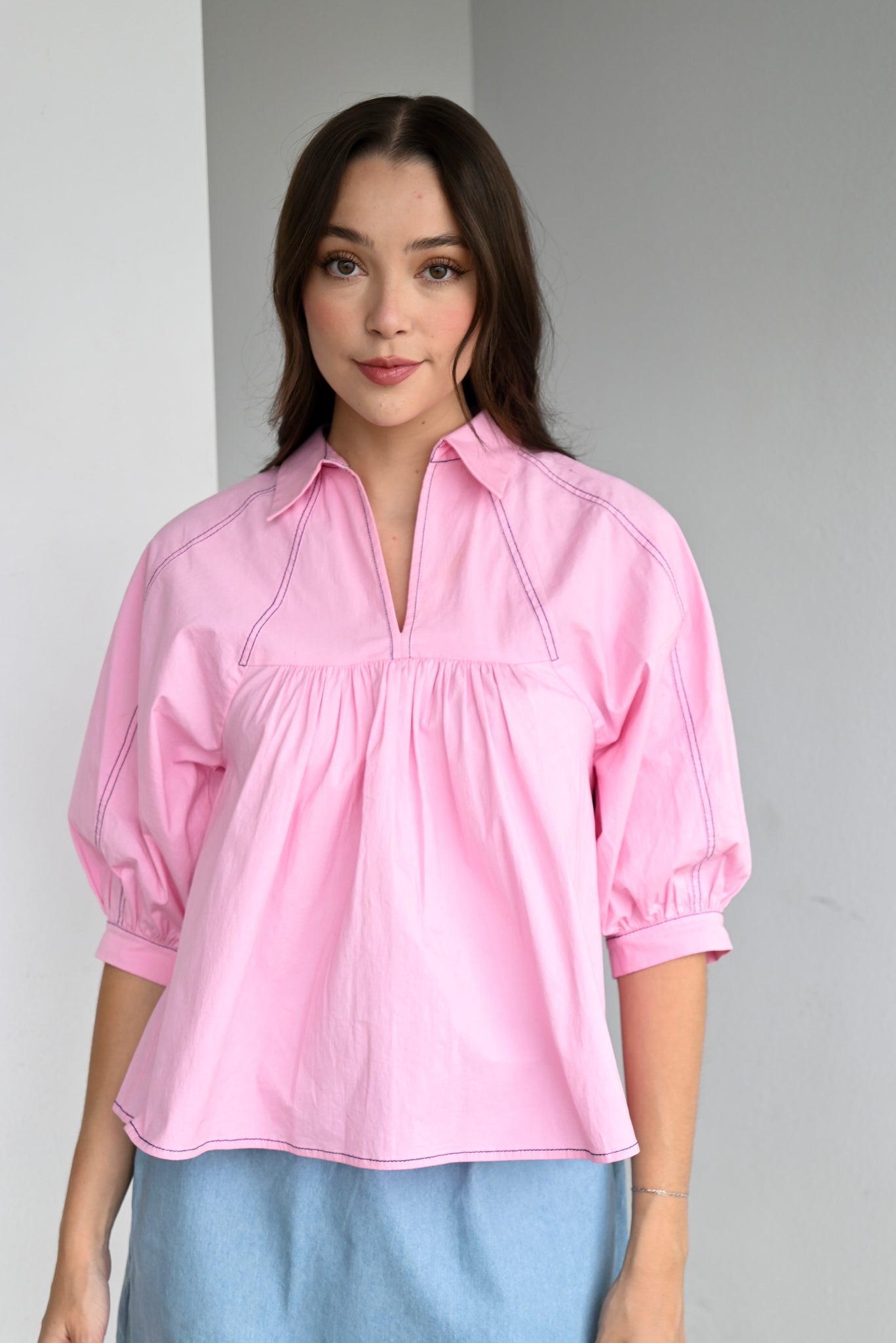 Laura Top Prism Pink