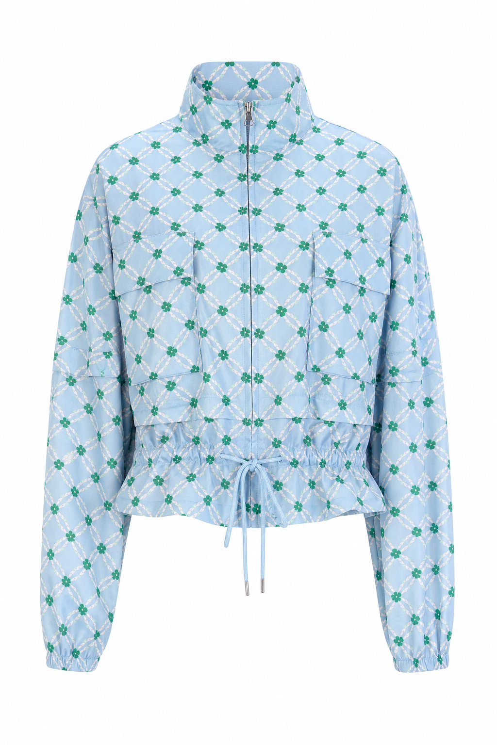 Penny Windbreaker Blue Diamond Floral