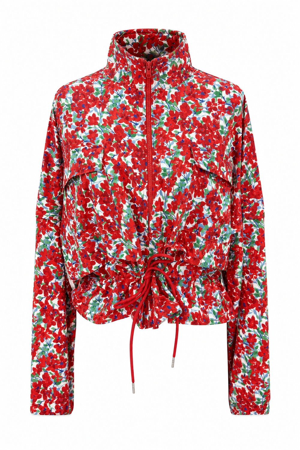 Penny Windbreaker Red Floral
