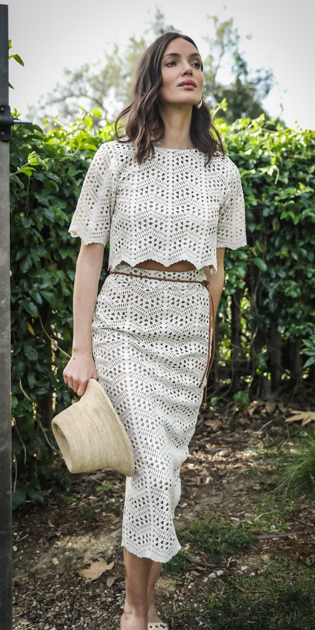 Lily Skirt Bone Crochet