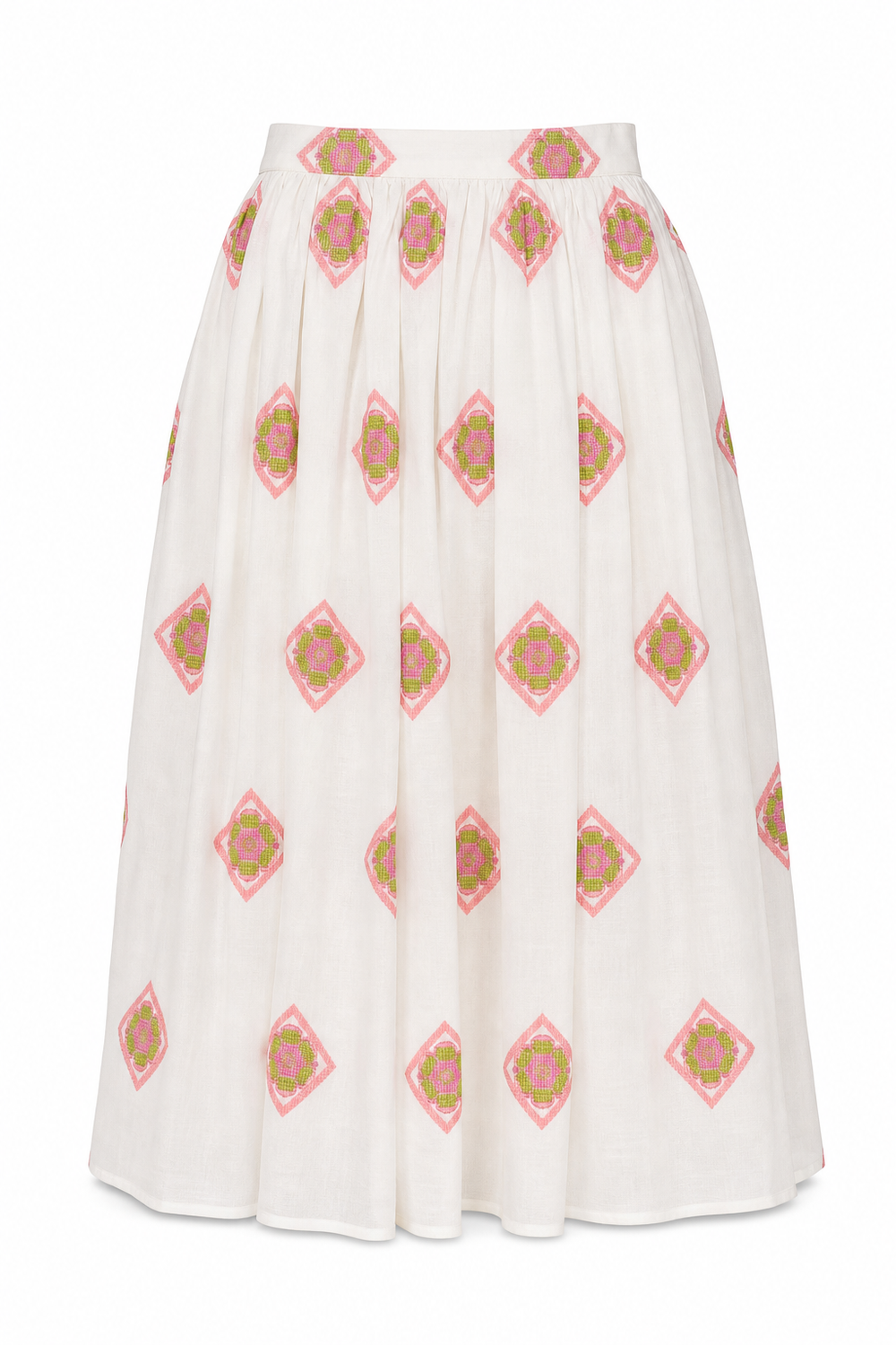 Yarrow Skirt Orchid Medallion