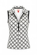 Stella Zip Top Black Diamond Floral