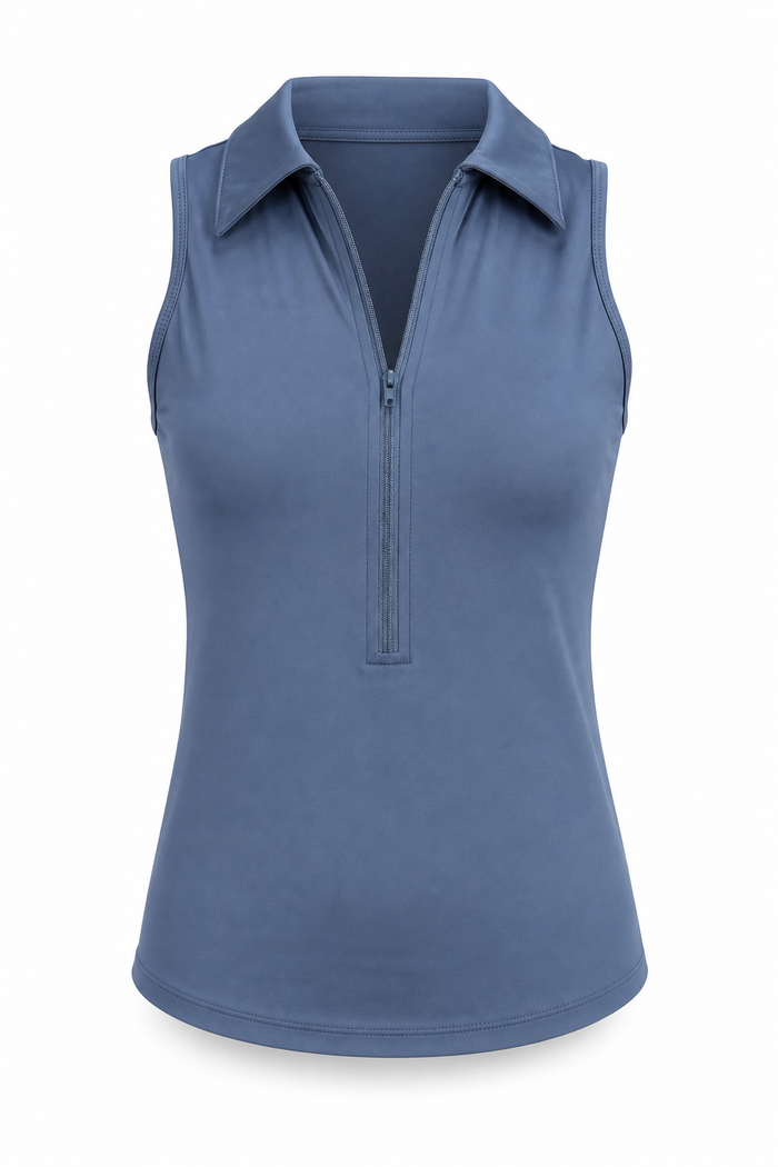 Stella Zip Top Blue