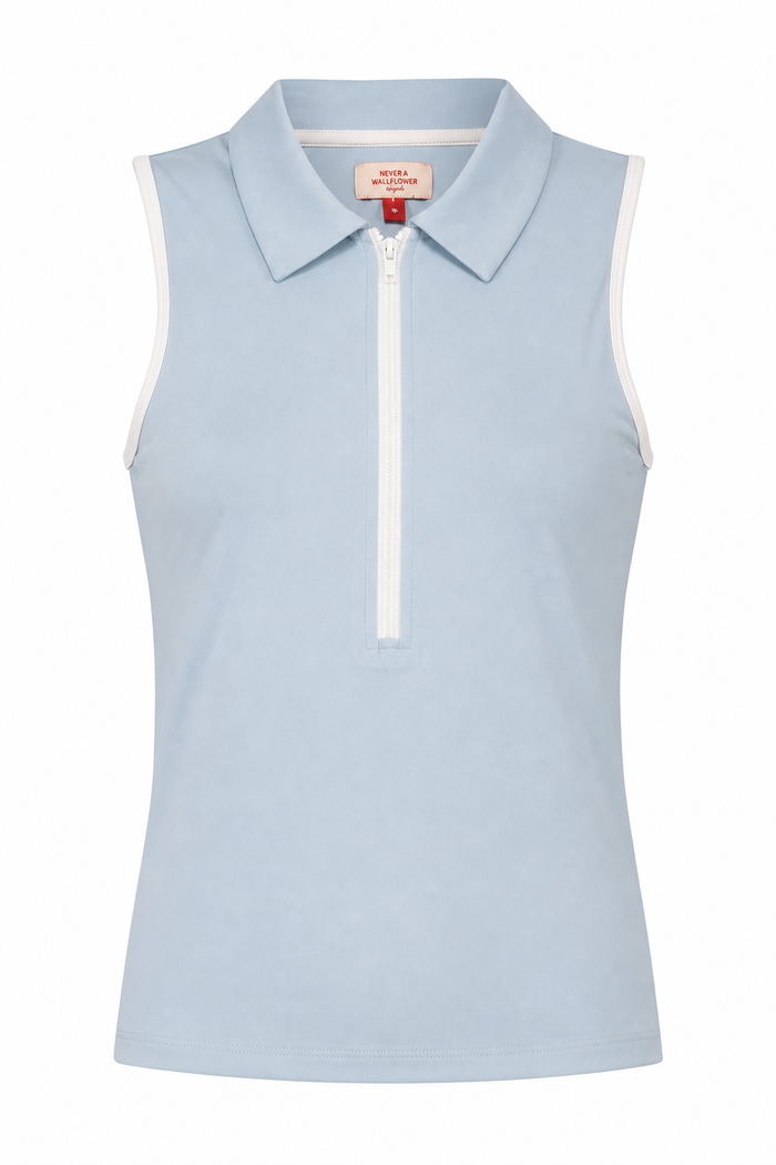 Stella Zip Top Crystal Blue
