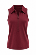 Stella Zip Top Burgundy