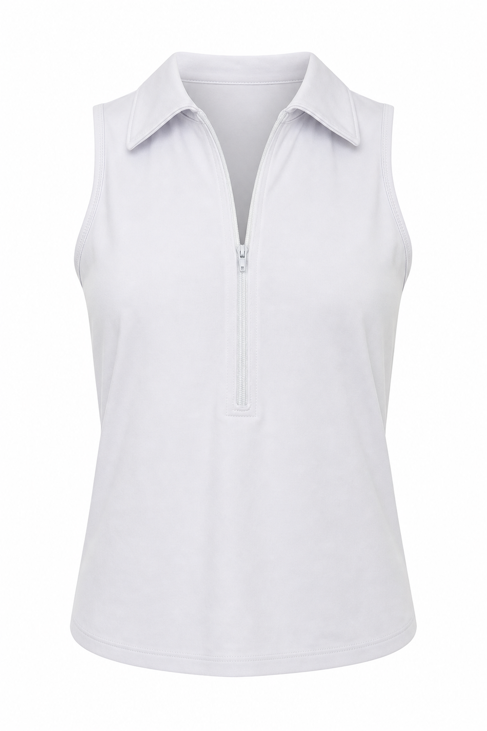 Stella Zip Top White
