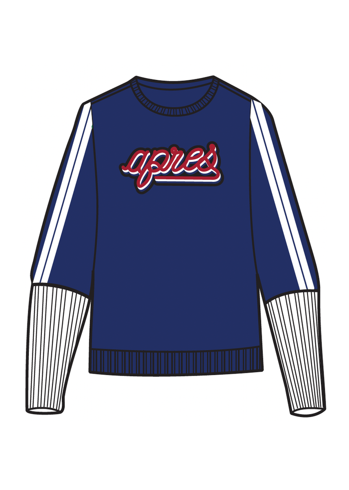 Apres Intarsia Sweater Blue