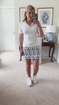 Straight Skirt - Golf Balls