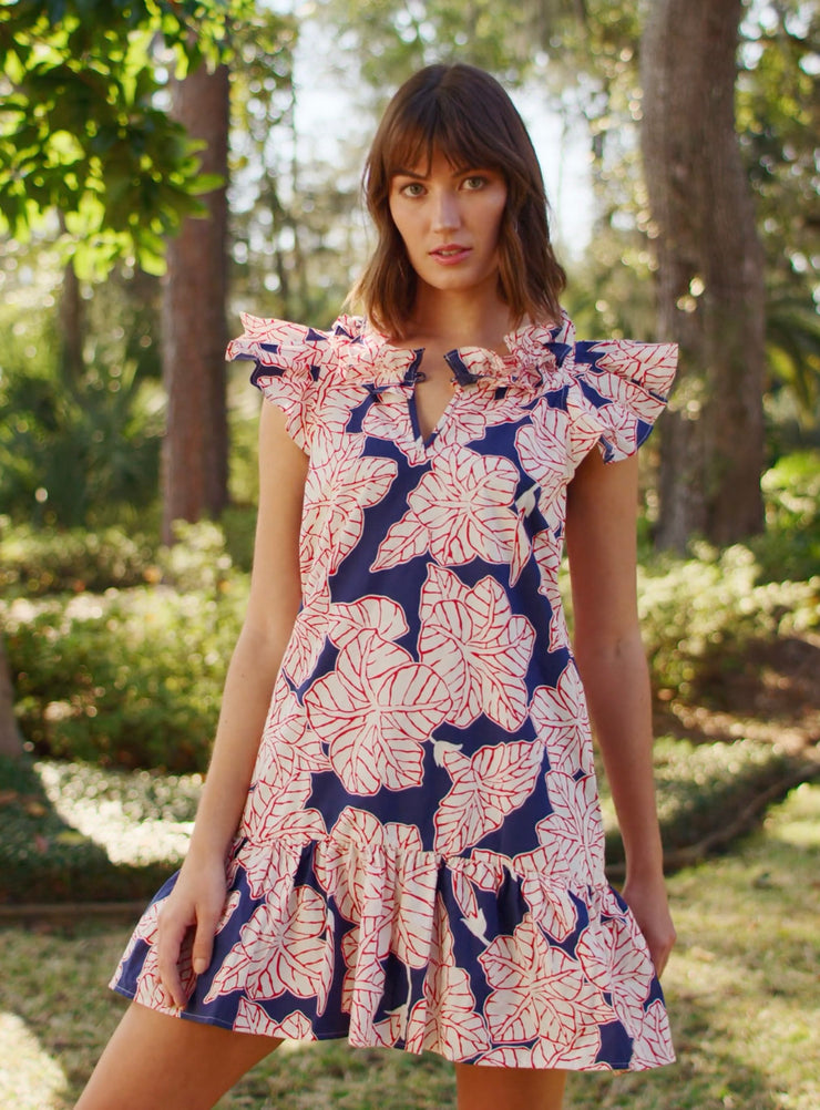 Rachel Dress Tropical Floral