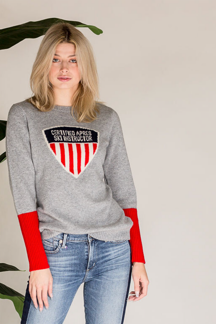 Apres Ski Sweater Gray