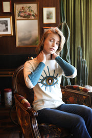 Evil Eye Sweater