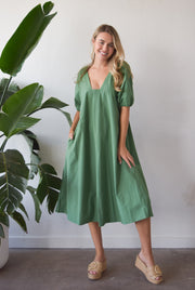 Green Marakesh Midi Dress