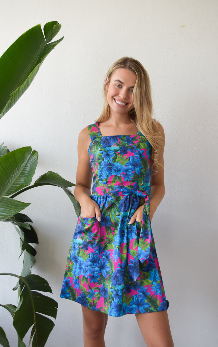 Maui Floral Malia Short Dress