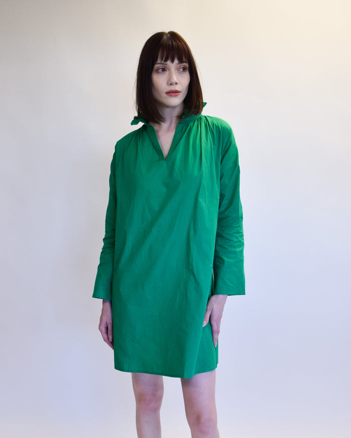 Vicki Long Sleeve Dress Kelly Green
