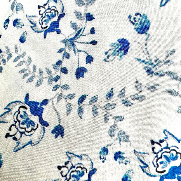 Cerulean Flowers Saint & Sinner Top