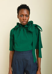 Emerald Green Saint & Sinner Top