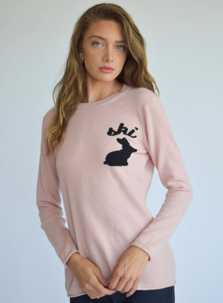 Ski Bunny Sweater Pink
